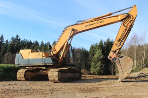Fuhrpark, Bagger Komatsu